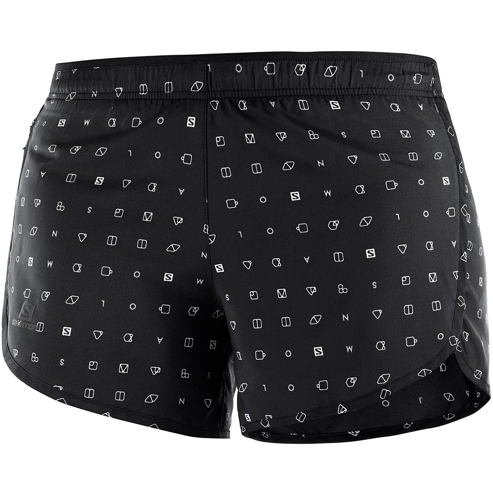 Salomon Shorts Dame Sort - AGILE W (SHELB-1985)